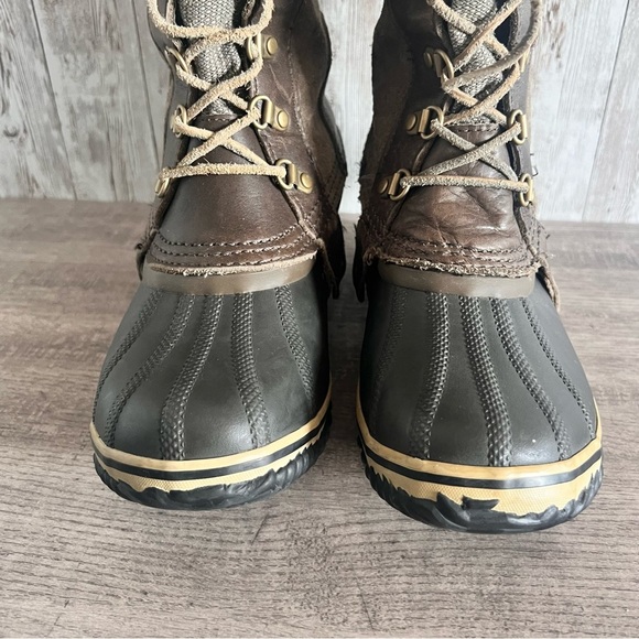 Sorel Women’s Conquest Carly Tall Leather Boots Size 8 - Picture 5 of 8